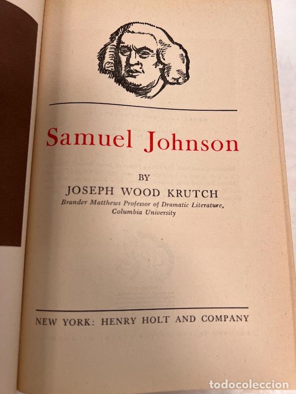 Libros: Krutch - Samuel Johnson - Foto 1