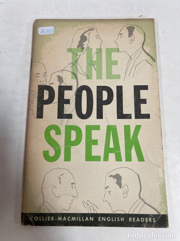 Libri di seconda mano: The people speak - Varios autores