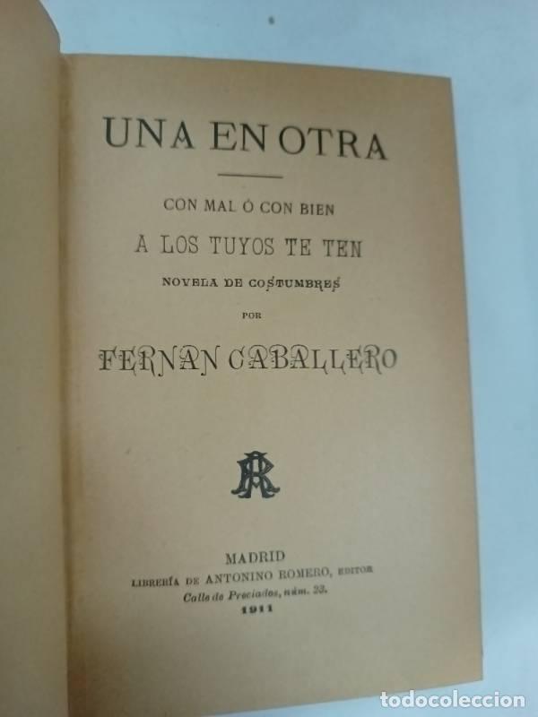 Libri di seconda mano: Una en otra - Fernan Caballero