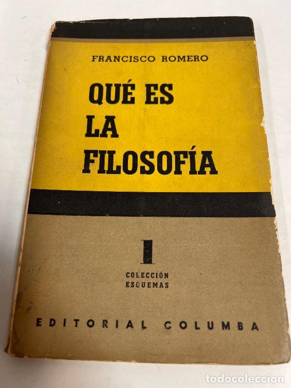 Libros: Que es la filosofia - Francisco Romero - Foto 1