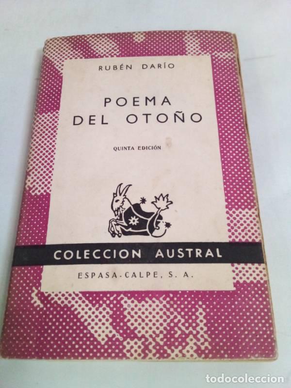 Libros: Poema de oto&ntilde;o - Ruben Dario - Foto 1