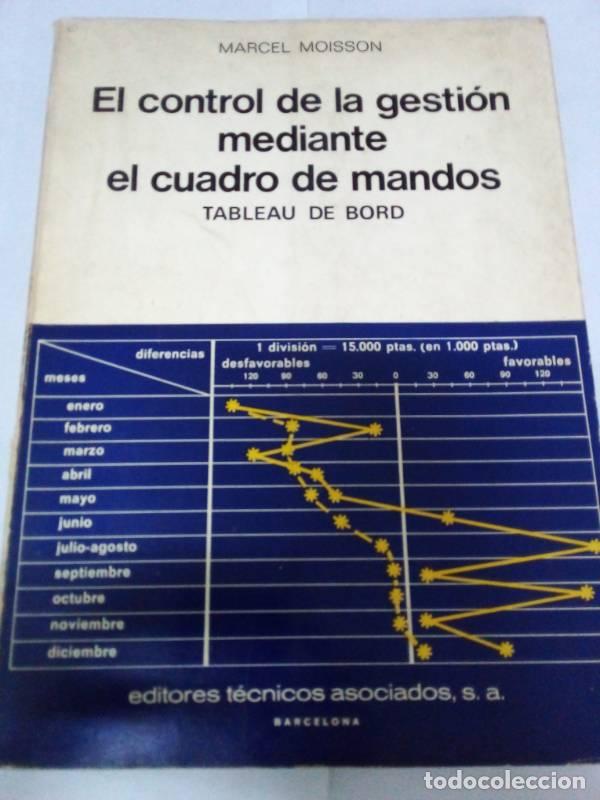 Libros: El Control de la Gesti&oacute;n mediante el Cuadro de Mandos TABLEAU DE BORD - Marcel Moisson - Foto 1