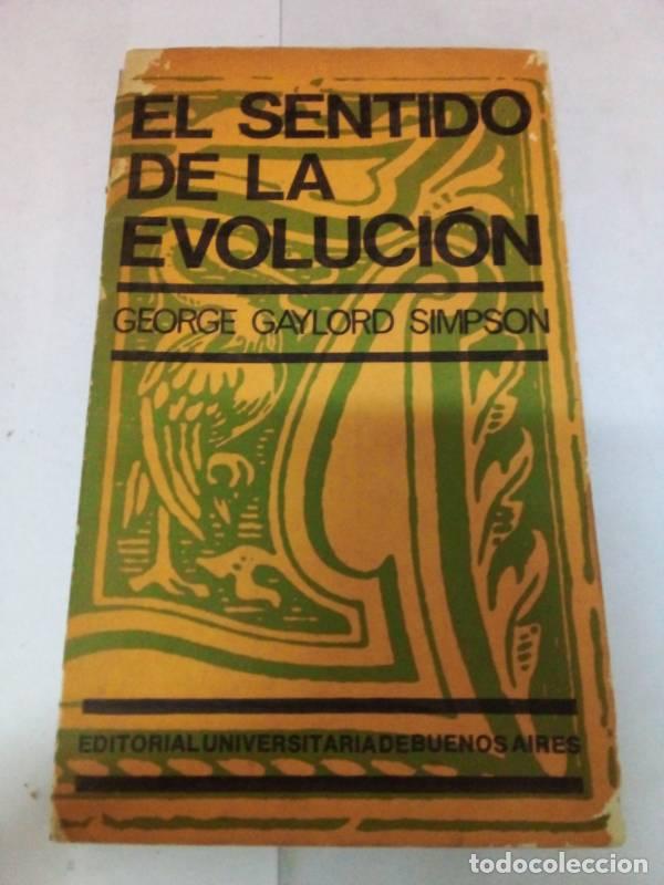 Libri di seconda mano: El sentido de la evolucion - George Simpson
