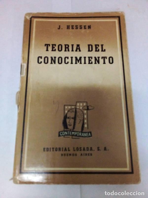 Libros: Teoria del conocimiento - J. Hessen - Foto 1