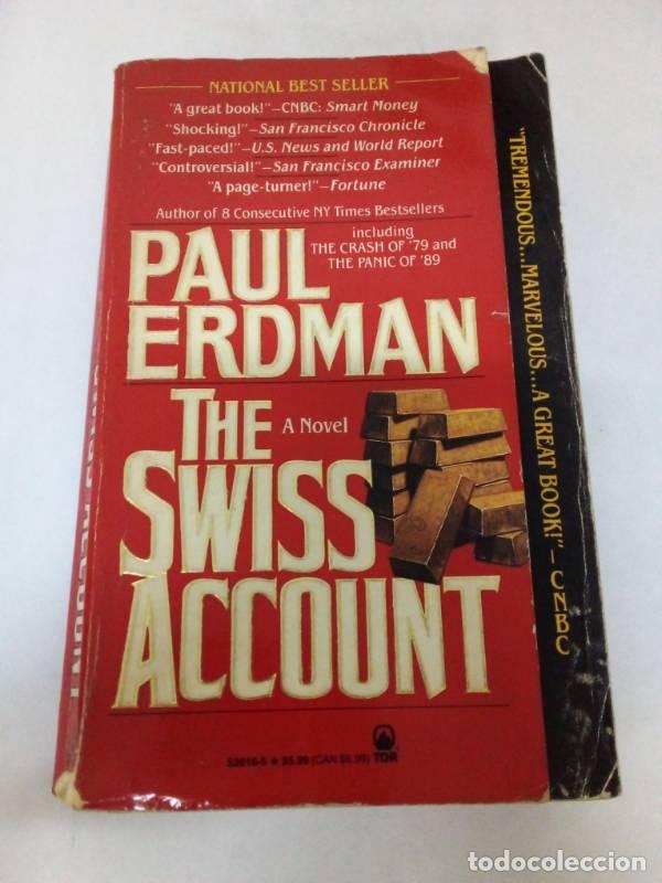 Libros: The Swiss Account - Paul Emil Erdman - Foto 1