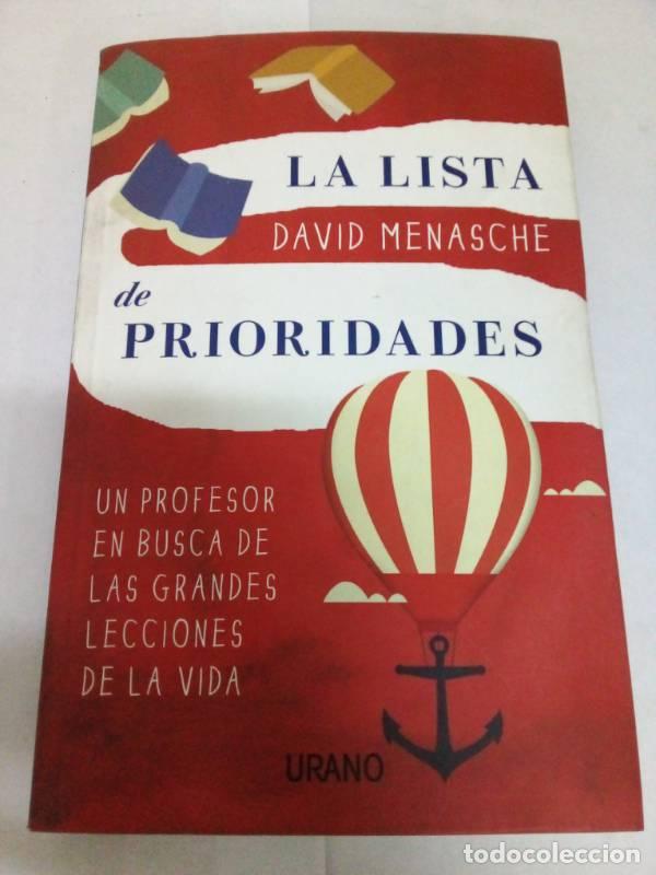 B&uuml;cher: La lista de prioridades: Un profesor en busca de las grandes lecciones de la vida - David Menasche
