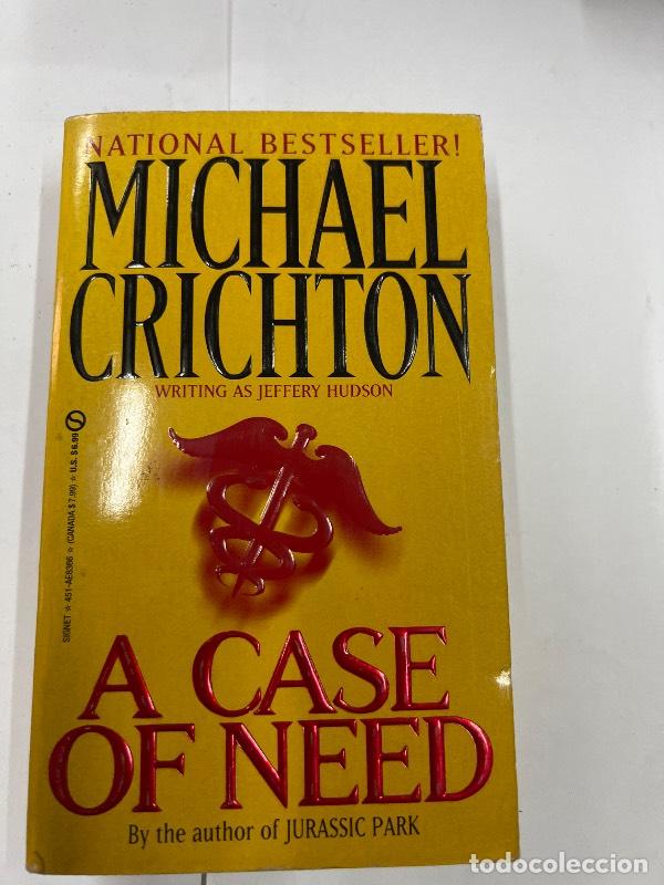 Libros: A Case of Need - Michael Crichton - Foto 1