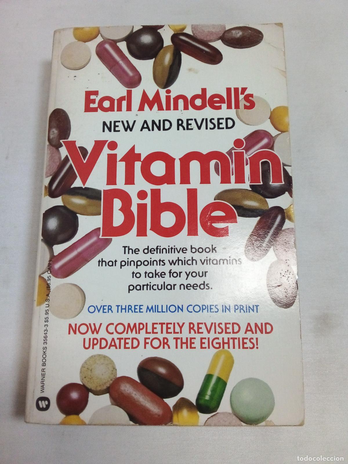 Libros: Earl Mindells New and Revised Vitamin Bible - Earl Mindell - Foto 1
