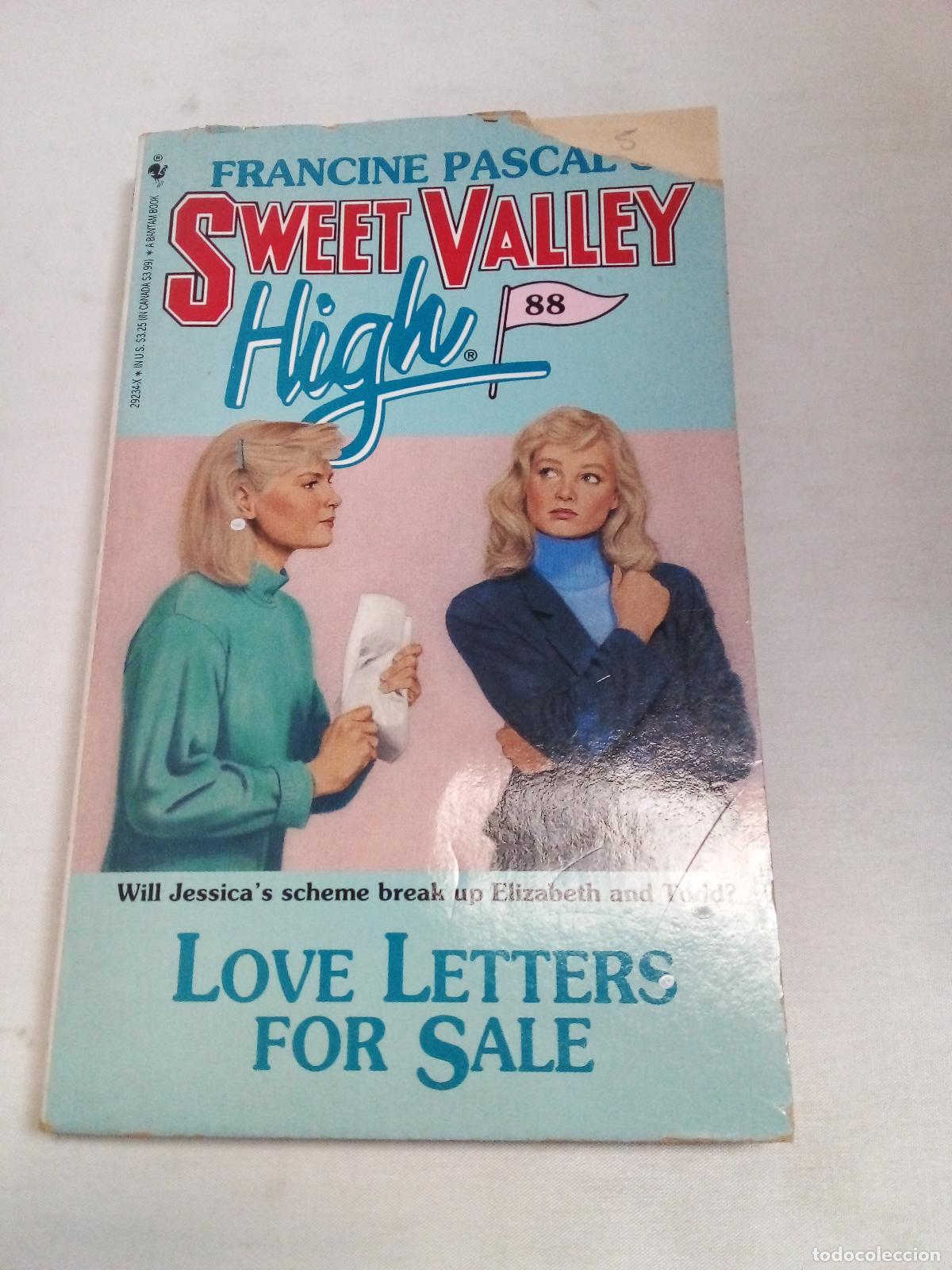 Libros: Love letters for sale - Francine Pascal - Foto 1