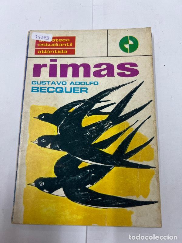 Libros: Rimas - Gustavo Adolfo Becquer - Foto 1