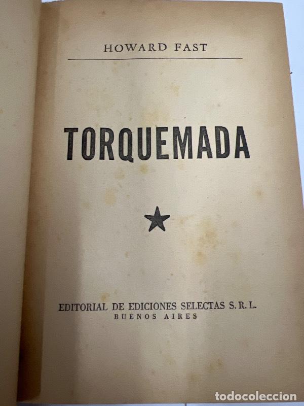 Libros: Torquemada - Howard Fast - Foto 1