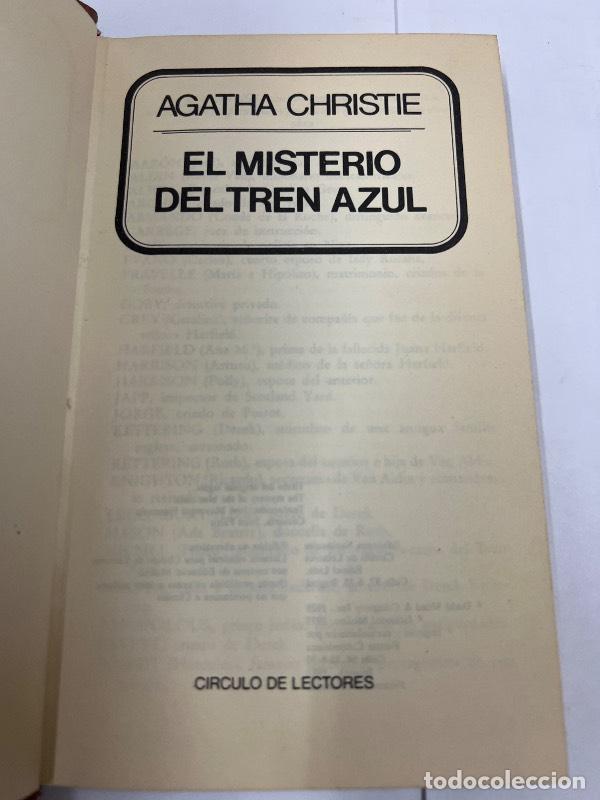 Libri di seconda mano: El misterio del tren azul - Agatha Crhistie