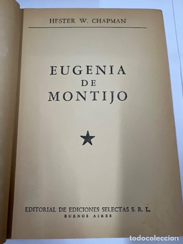 Libros: Eugenia de Montijo - Hester Chapman - Foto 1