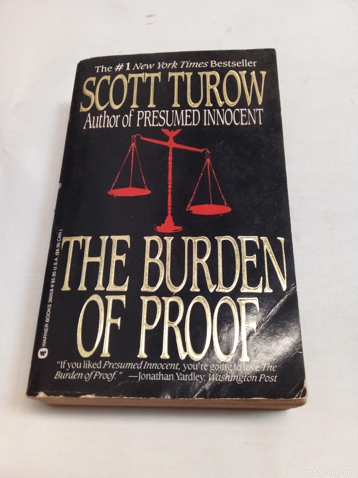 Libros: The buden of proof - Scott Turow - Foto 1