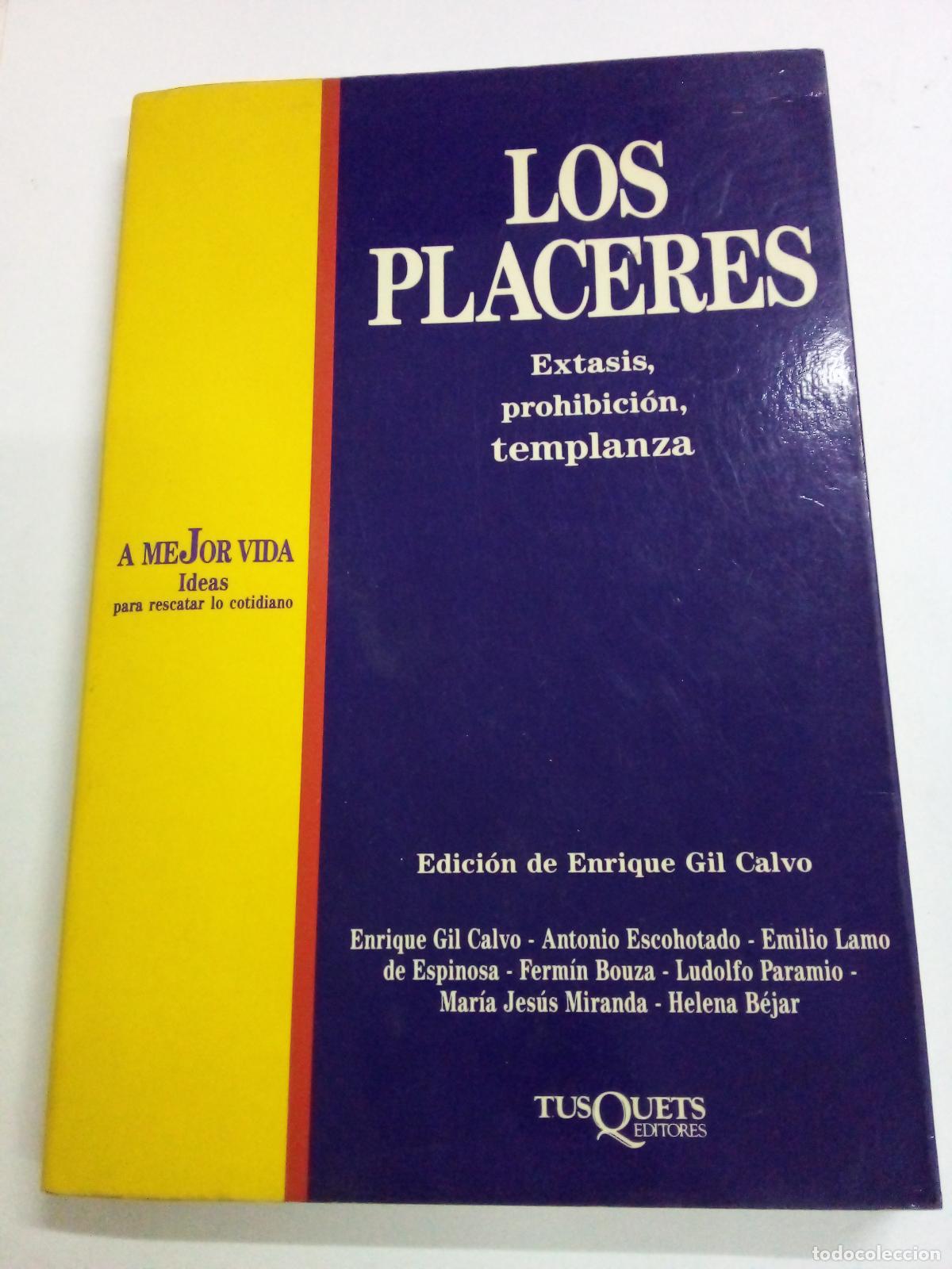 Libros: Placeres, Los - Gil Calvo, Enrique - Foto 1