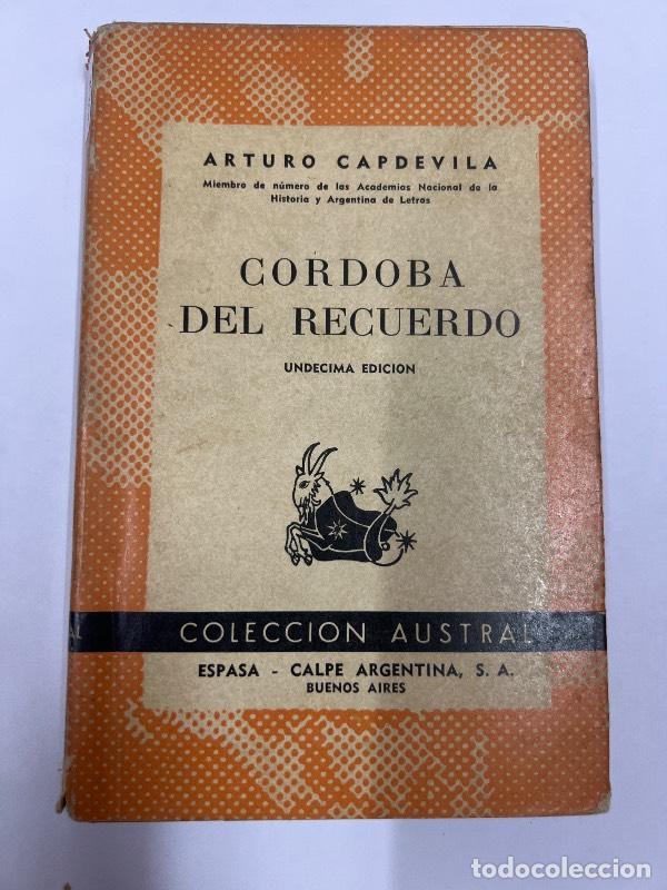 Libros: Cordoba del recuerdo - Arturo Capdevila - Foto 1