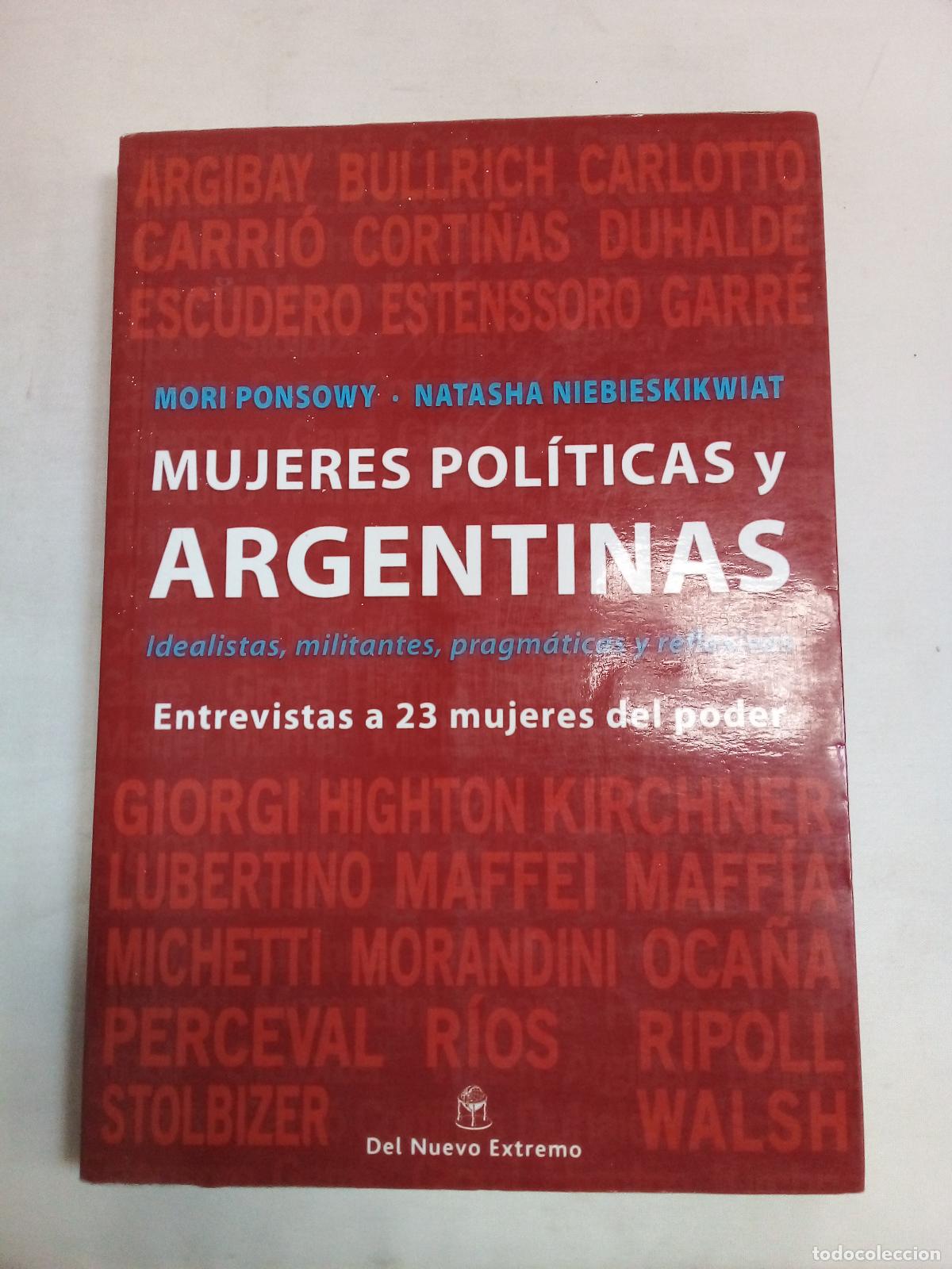 B&uuml;cher: Mujeres politicas y ARGENTINAS - Mori Ponsowy & natasha Niebieskikwiat