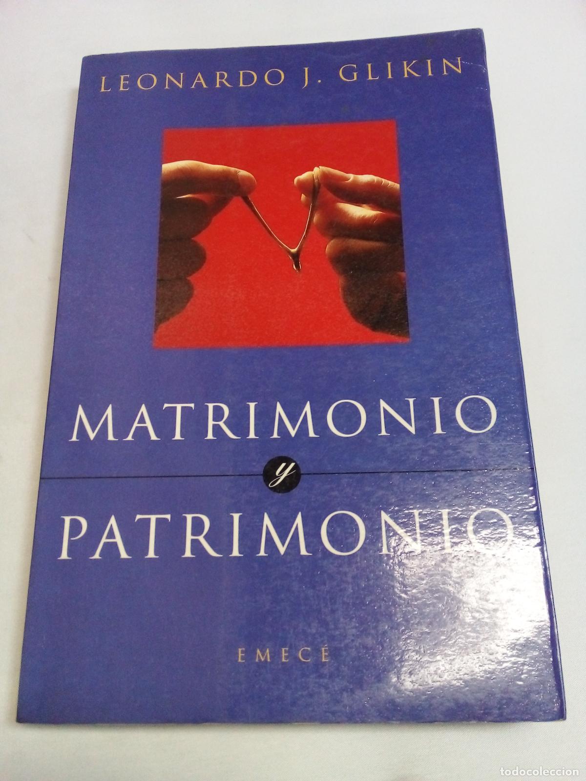 Libros: Matrimonio y Patrimonio - Leonardo Glikin - Foto 1