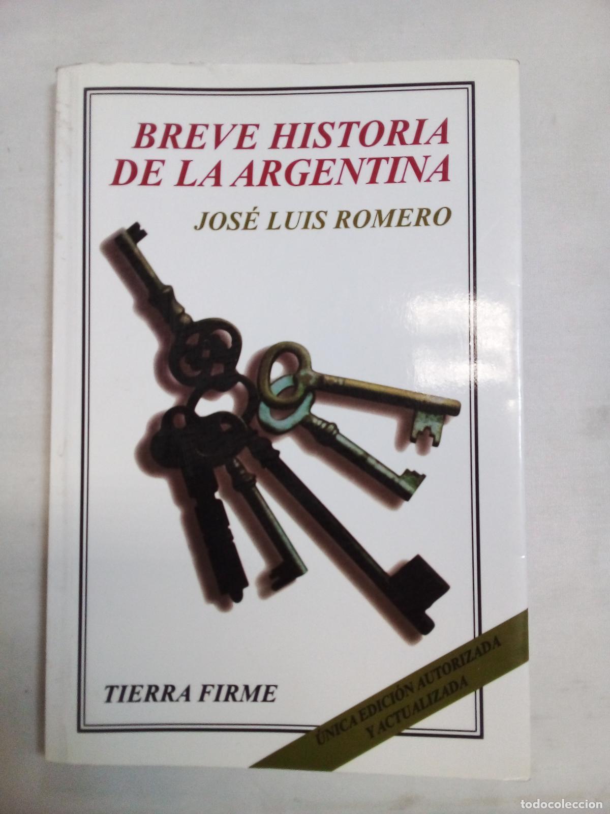 Livros em segunda m&atilde;o: Breve historia de la Argentina (Tierra Firme) - Romero Jose Luis