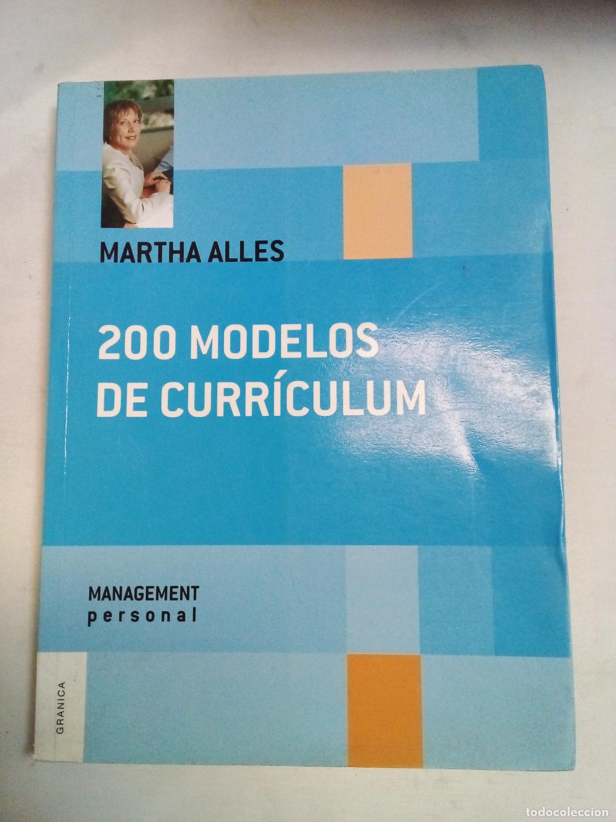 Libros: 200 modelos de curriculum - MARTHA ALLES - Foto 1