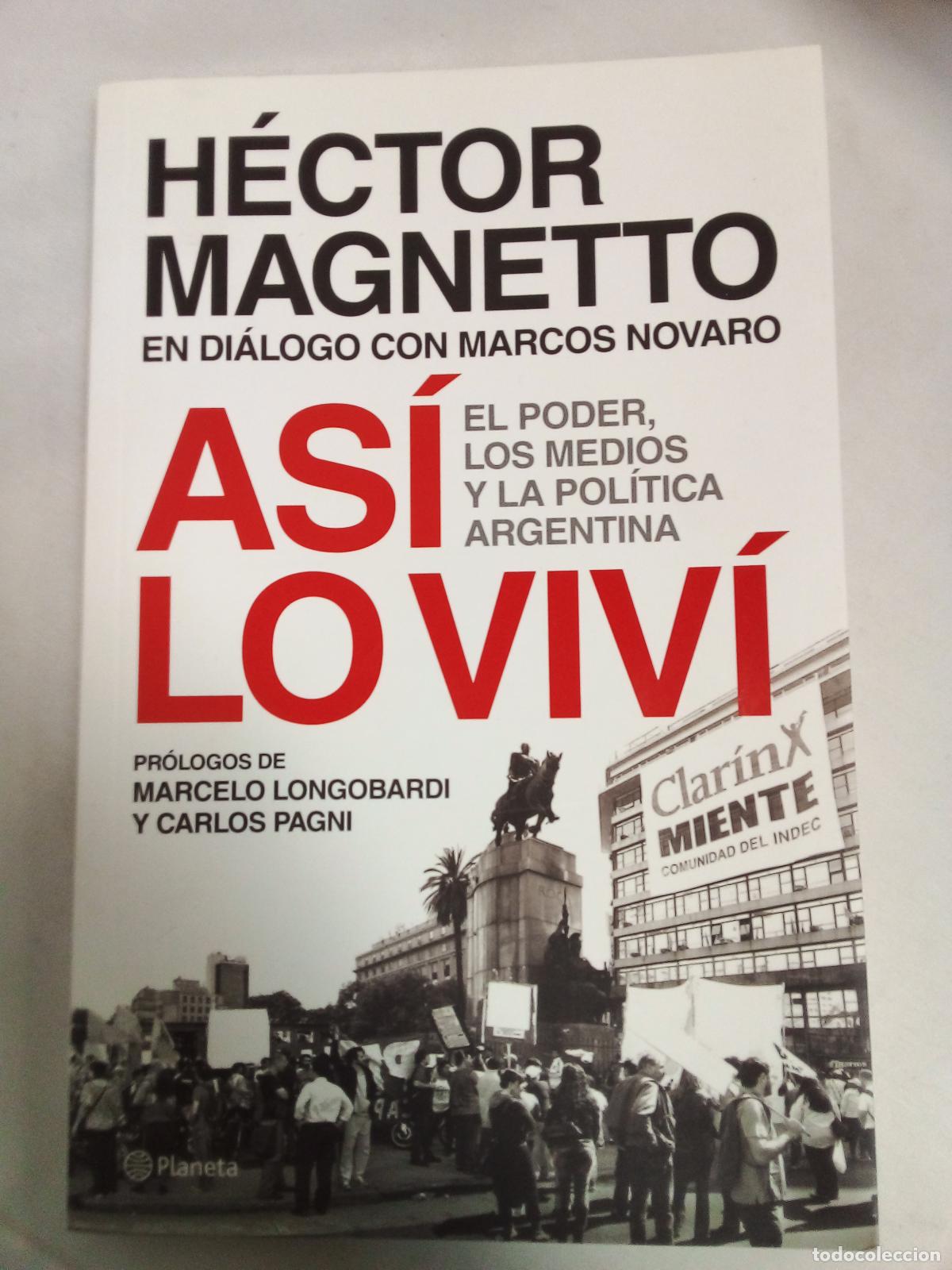 Libros: Asi Lo Vivi - H&eacute;ctor Magnetto - Foto 1