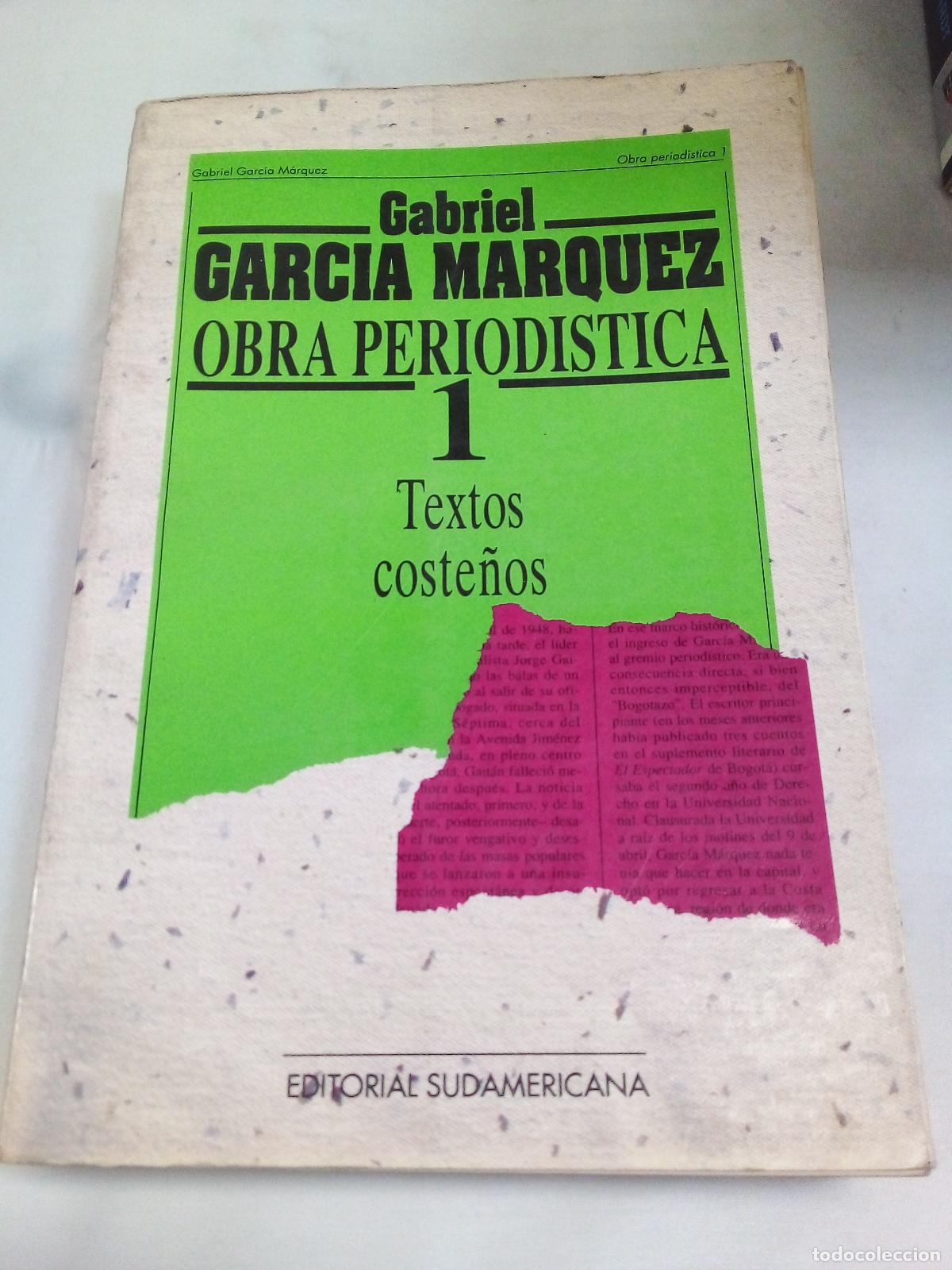 B&uuml;cher: Obra Periodistica 1 - Textos Costenos - Gabriel Garc&iacute;a M&aacute;rquez