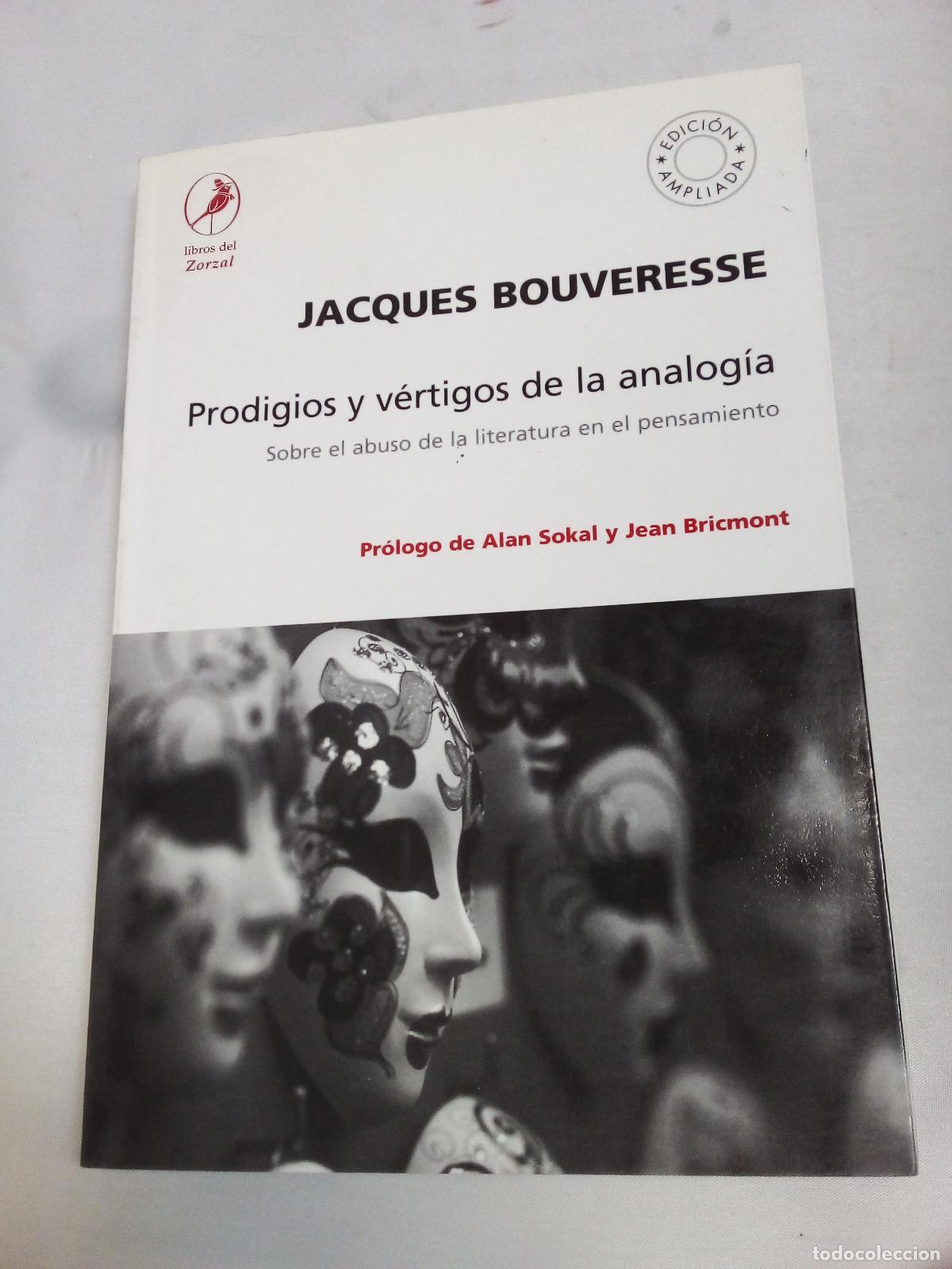 Libros: Prodigios y vertigos de la analogia. Edicion Ampliada - Jacques Bouveresse - Foto 1
