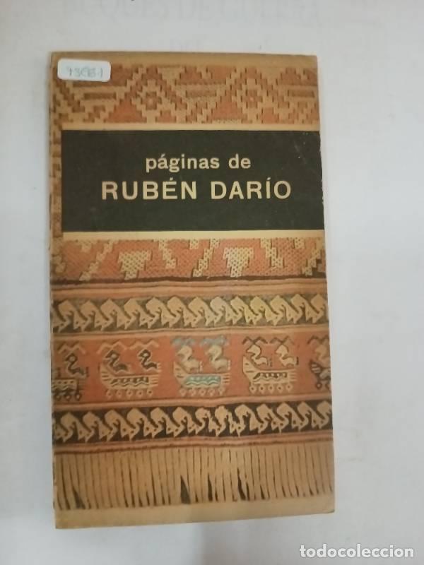 Libros: P&aacute;ginas de ruben Dario - Ruben Dario