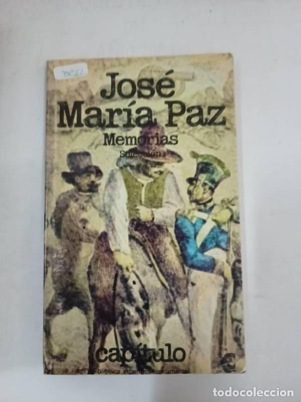 Libros: Memorias - Jose Maria Paz - Foto 1