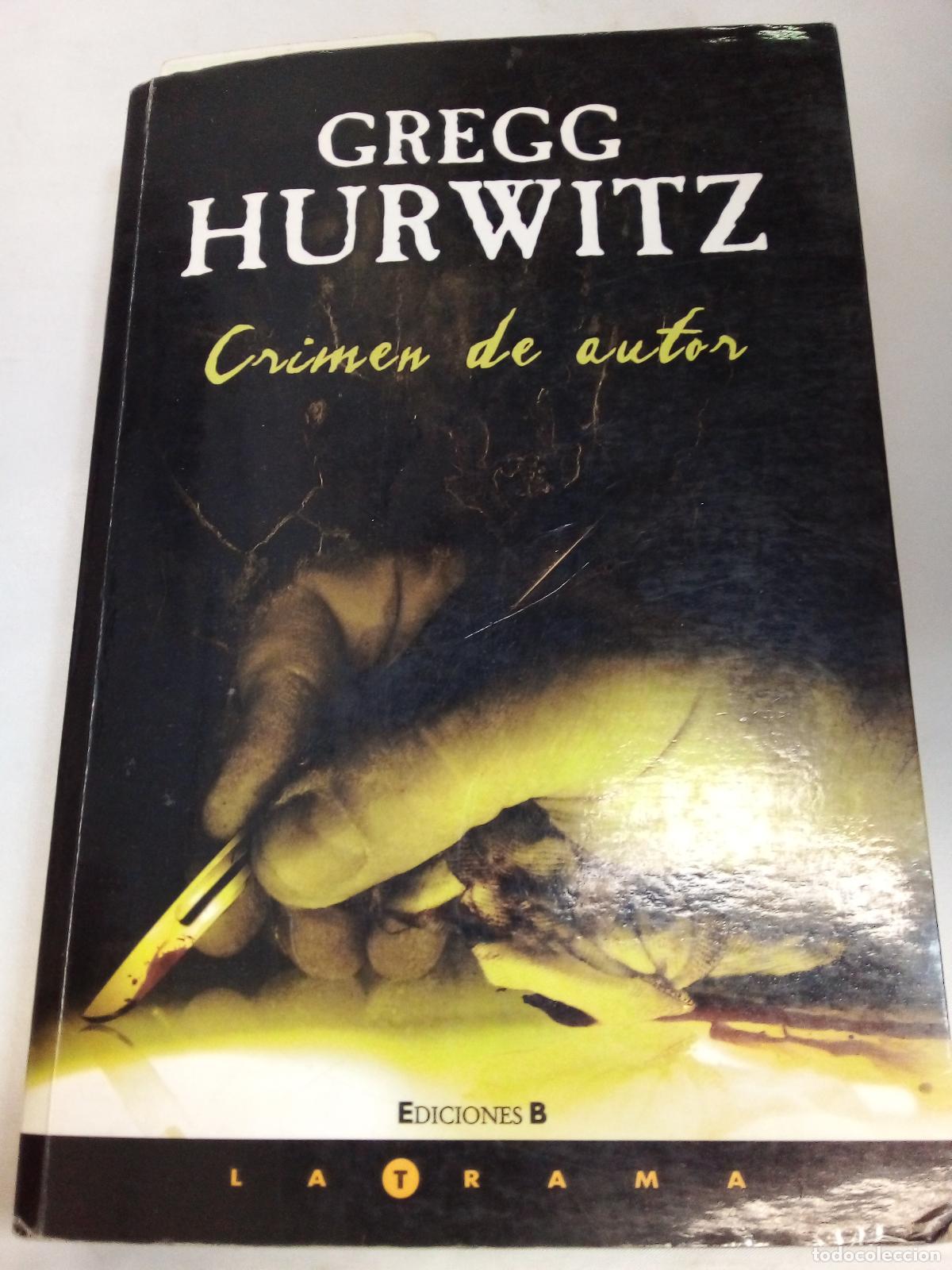 Libros: CRIMEN DE AUTOR - Gregg Hurwitz - Foto 1