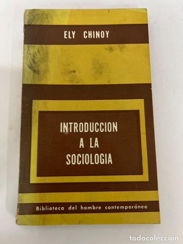 Libros: Introduccion a la sociologia - Ely Chinoy - Foto 1
