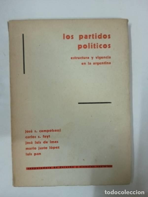Libri di seconda mano: Los partidos politicos - Varios autores