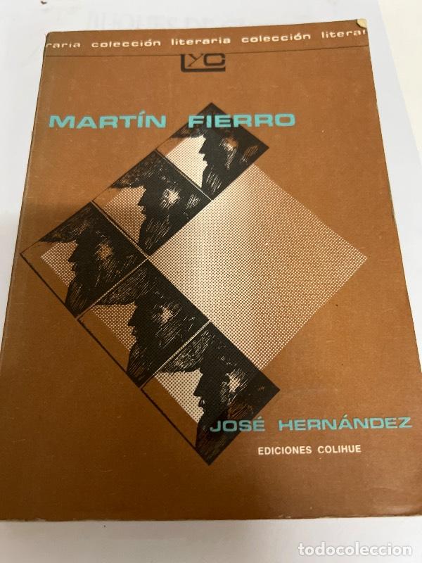 Libros: Martin fierro - Jose Hernandez - Foto 1
