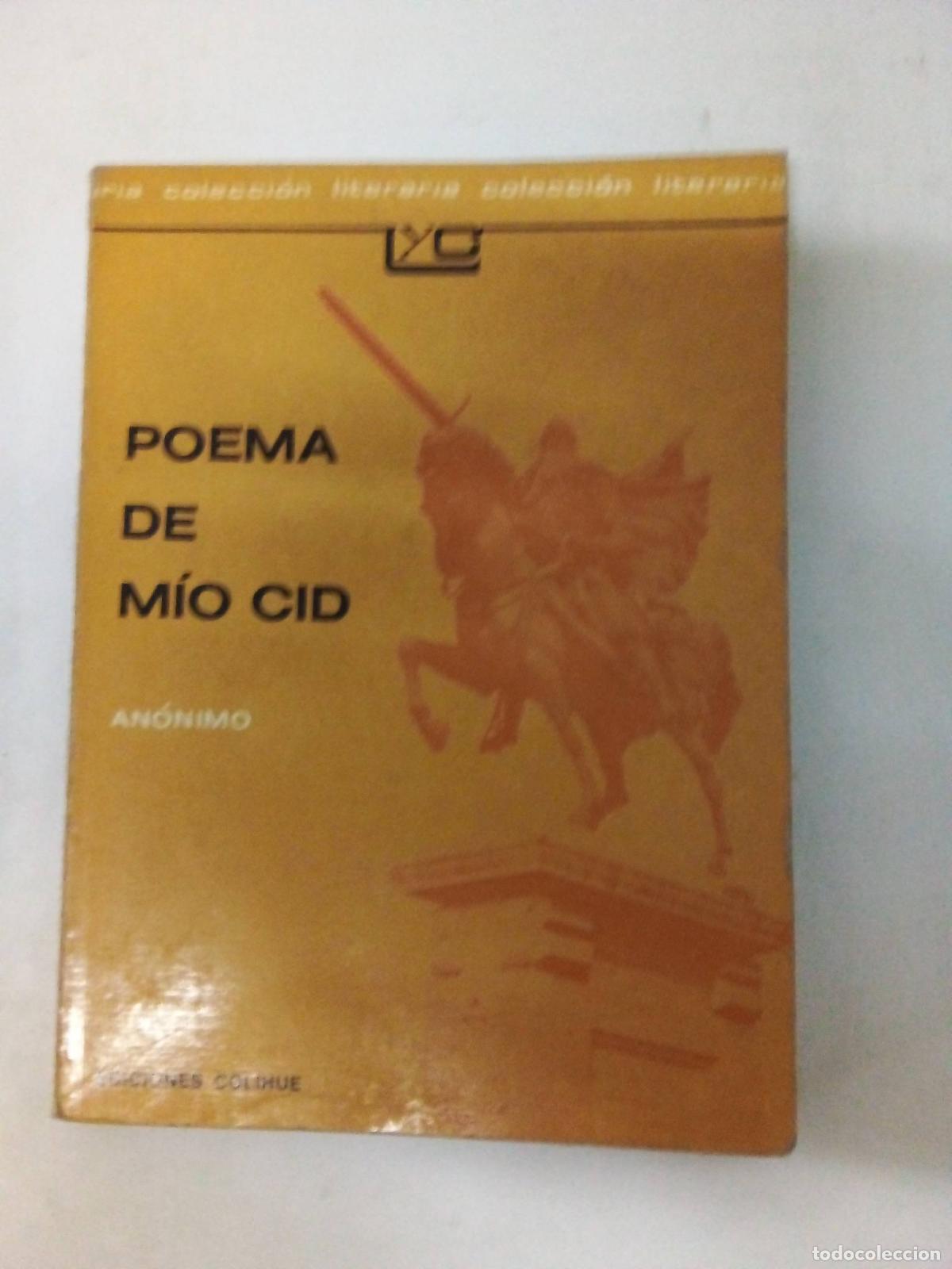 Libros: Poema de M&iacute;o Cid - An&oacute;nimo - Foto 1