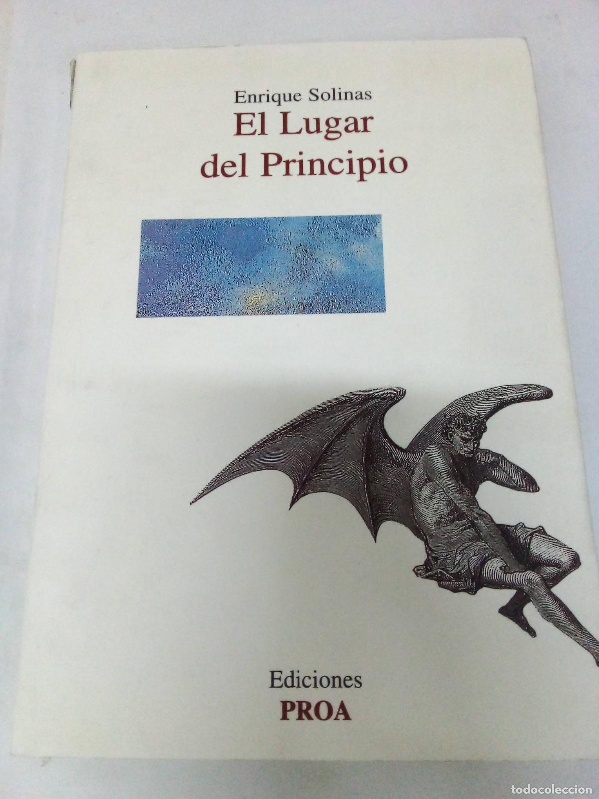 Libros: El lugar del principio: Poemas - Enrique Solinas - Foto 1