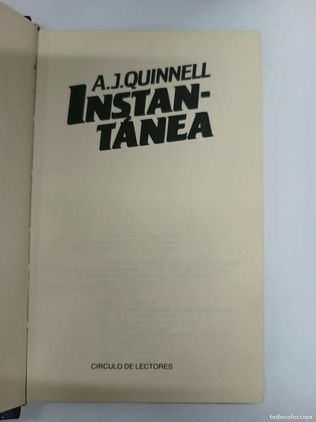 Libros: Instantanea - A. Quinell - Foto 1