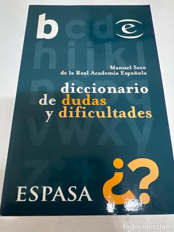 Libros: Diccionario de Dudas - Calpe Espasa - Foto 1