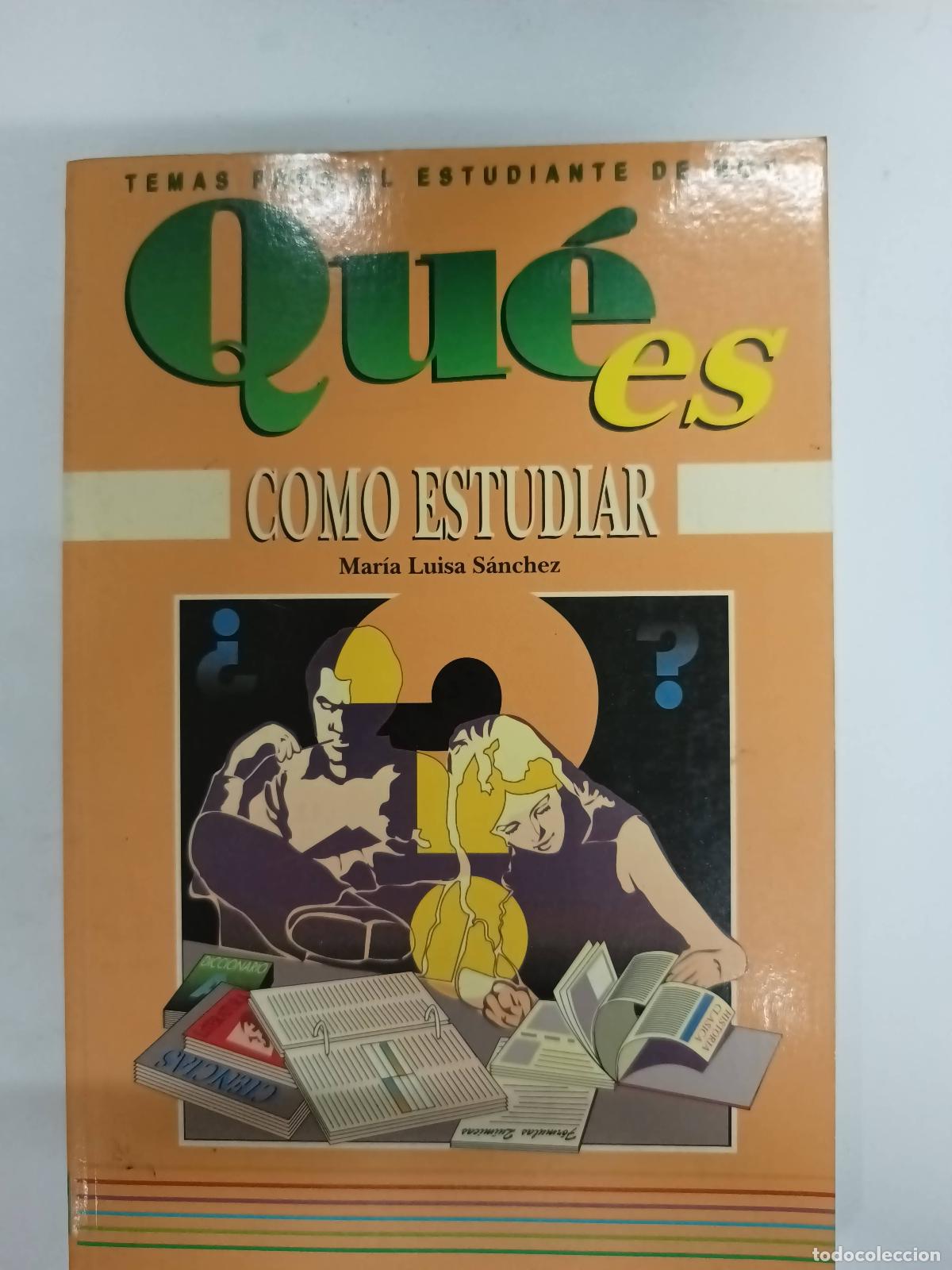 Libros: COMO ESTUDIAR - SANCHEZ MARIA LUISA - Foto 1