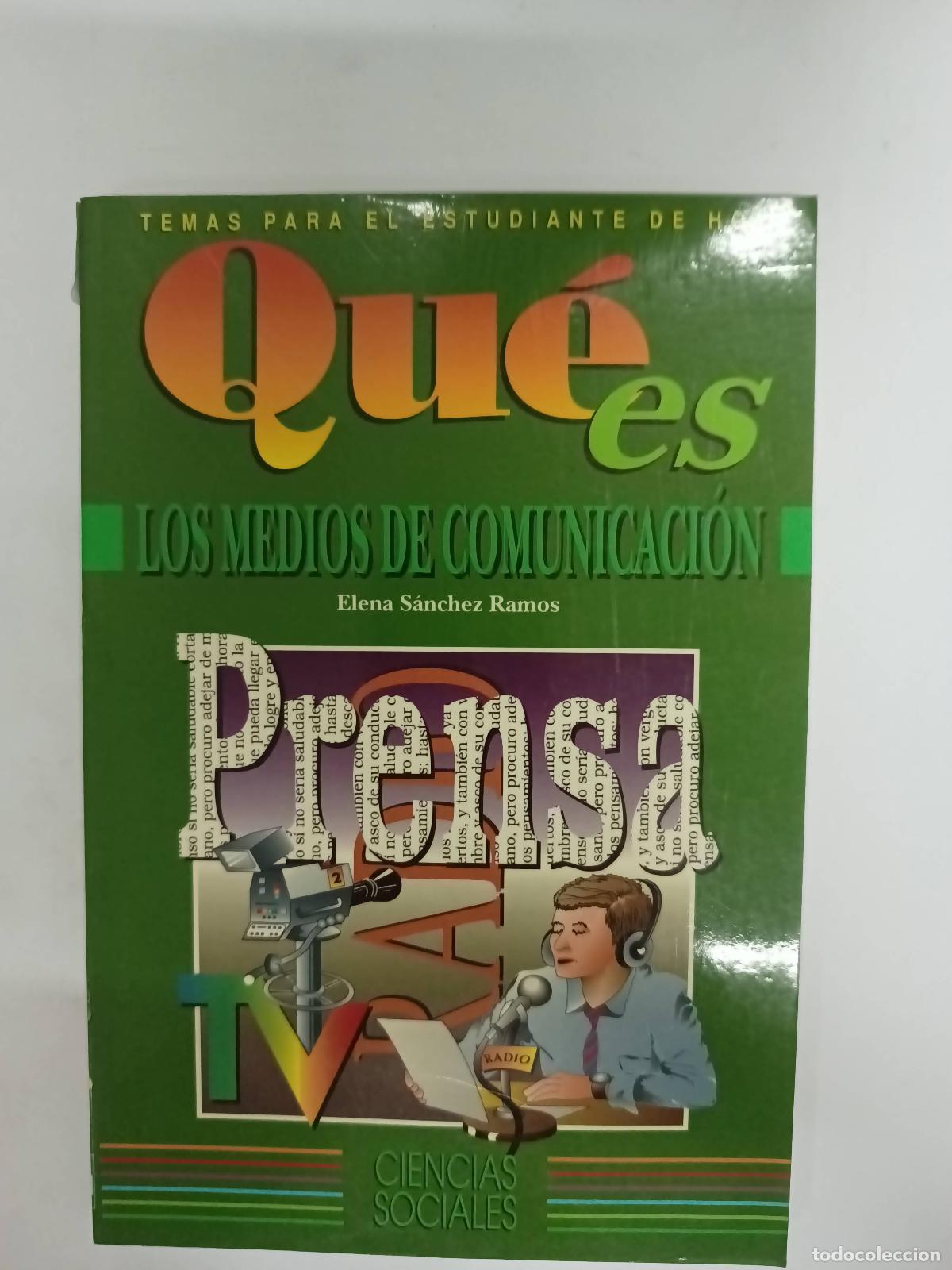Libros: Que es los medios de comunicacion - Elena Sanchez Ramos - Foto 1