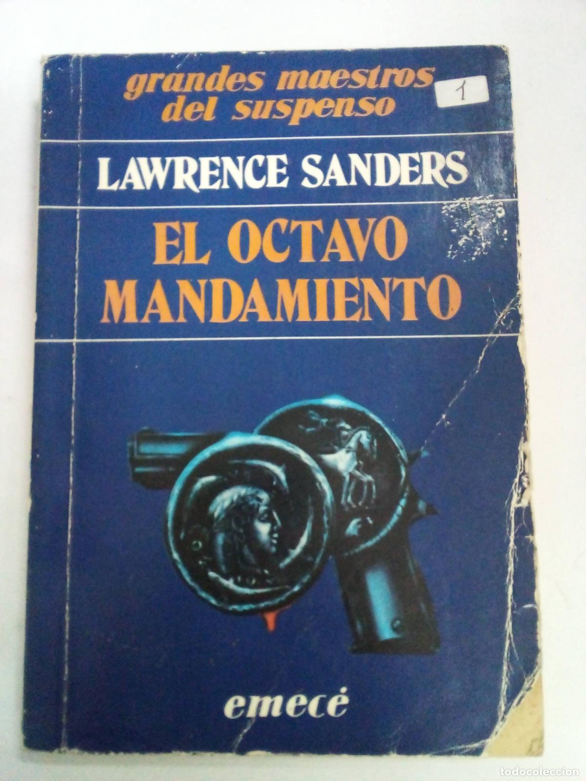 Libros: El Octavo Mandamiento/the Eighth Commandment - Lawrence Sanders - Foto 1