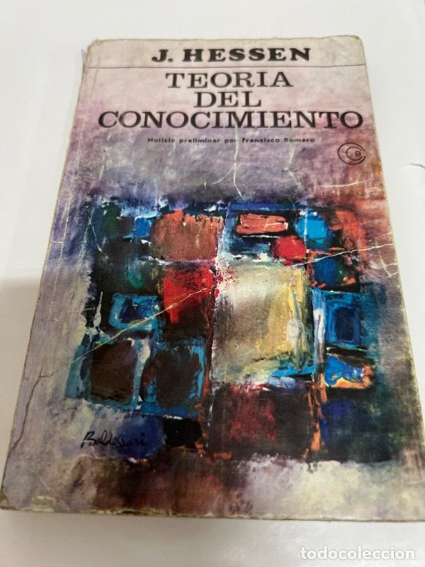 Libros: Teoria del conocimiento - J. Hessen - Foto 1