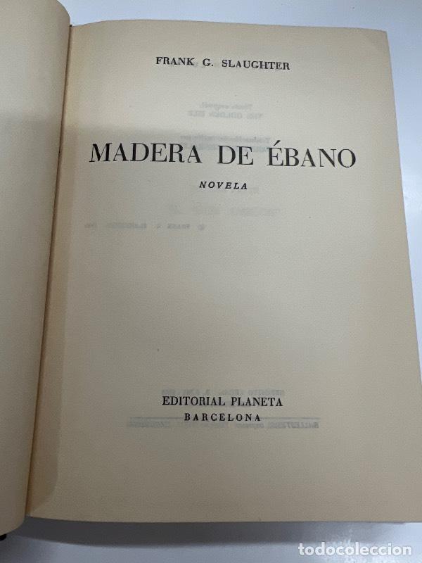 Libros: Madera de ebano - Frank Slaugher - Foto 1