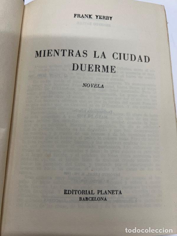 Libros: Mientras la ciudad duerme - Frank Yerby - Foto 1