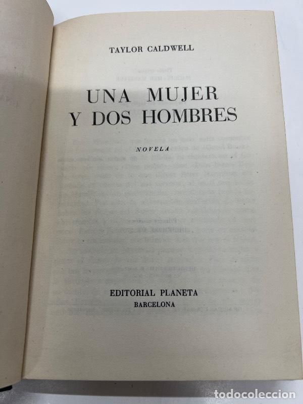 Libros: Una mujer y dos hombres - Taylor Caldwell - Foto 1