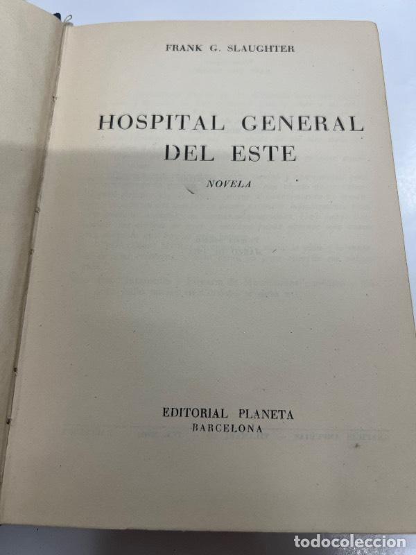 Libros: Hospital general del este - Frank Slaughter - Foto 1