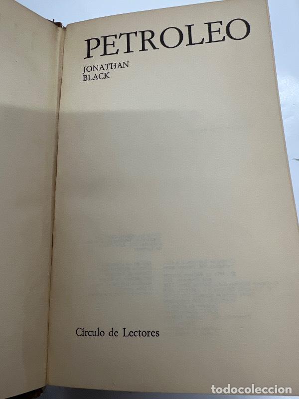 Libros: Petroleo - Jonathan Black - Foto 1