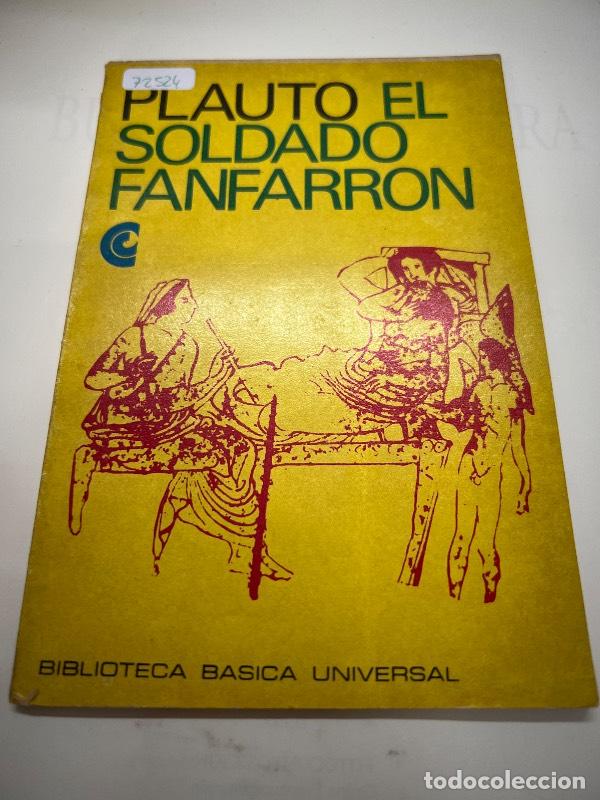 Libros: El soldado fanfarron - Plauto - Foto 1