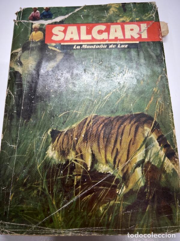 Libros: La monta&ntilde;a de luz - Salgari - Foto 1