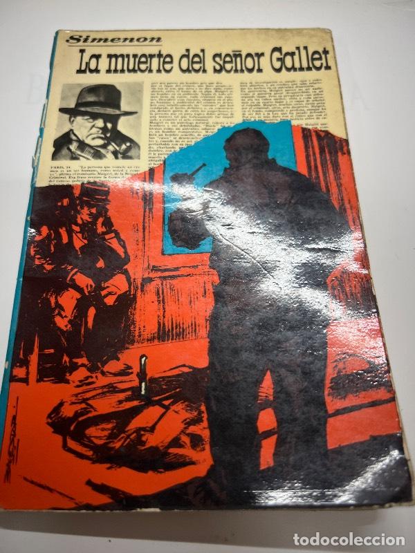 Libros: La muerte del se&ntilde;or Gallet - Simenon - Foto 1