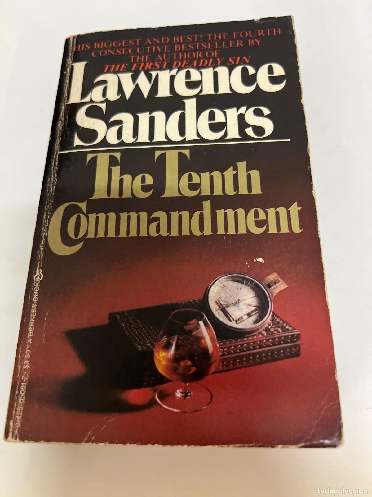 Libros: The Tenth Commandment - Lawrence Sanders - Foto 1